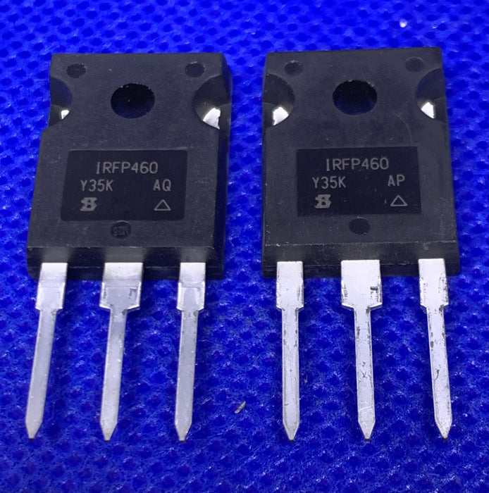 2Pcs N-Channel IRFP460 20A 500V Power TO-247 Transistor Mosfet Ic