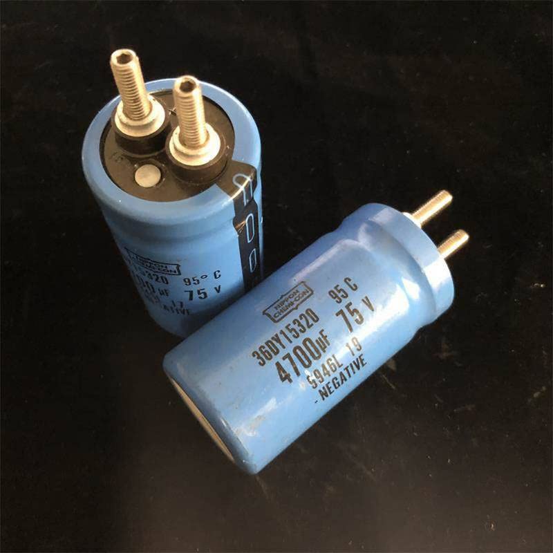 36DY Series 4700UF 75V Audio Filter Electrolytic Capacitor 1 Pcs