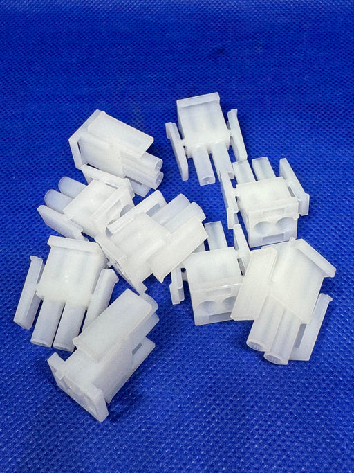 (9 Pieces) TYCO-AMP-TE 1-480698-0, CONNECTOR HOUSING 2 POSITION 6.35 MM SPACING - EcoTech Solutions Inc.