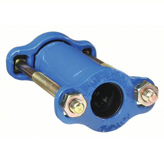 SMITH-BLAIR Pipe Coupling: STEEL, Nitrile Seal, 5 in Overall Lg, 150 psi Max Op Pressure, Coupling