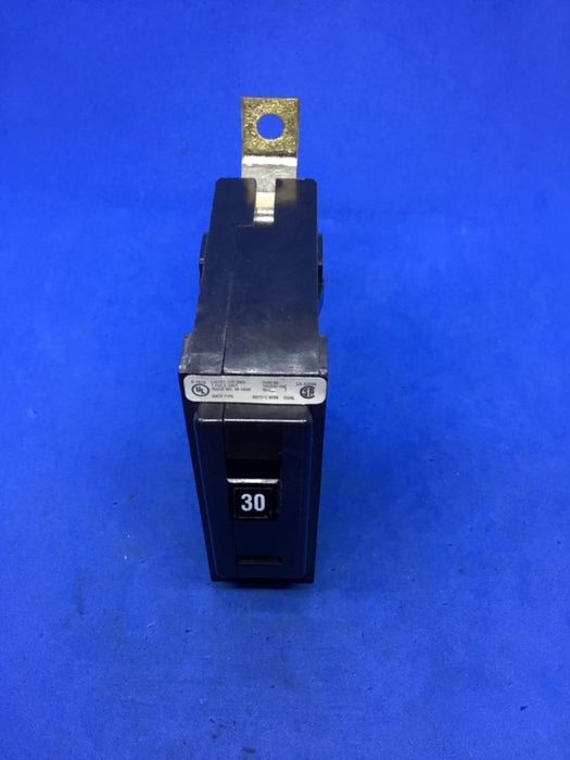 Cutler Hammer Quicklag E-7819 Type BA 1 Pole 30A Bolt On Circuit Breaker