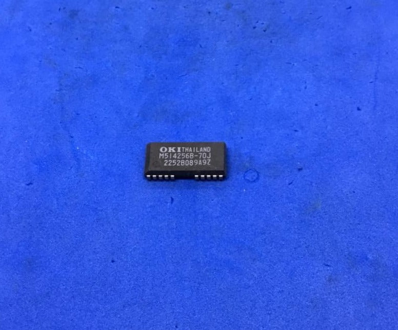 (4 pcs) OKI M514256B-70J 20 pin Semiconductor