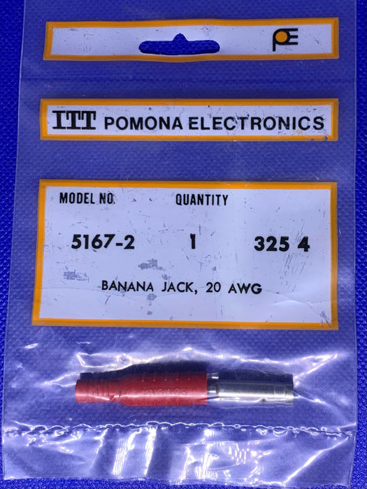 ITT Cannon 5167-2 Banana Jack