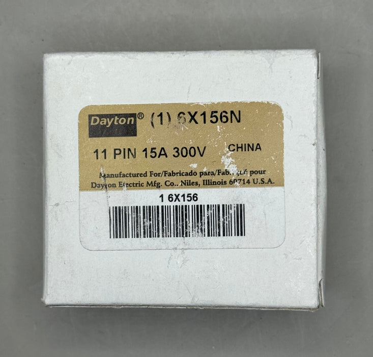 DAYTON 6X156N RELAY SOCKET