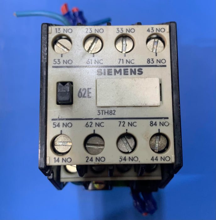 Siemens 3TH82 53-0B Contactor Control Relay 3TH82 53-OB