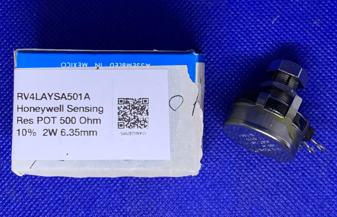 CLAROSTAT RV4LAYSA501A CONDUCTIVE PLASTIC POTENTIOMETER 500 OHM 0.1 2W