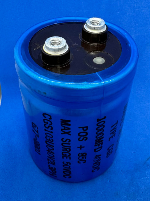 MALLORY CGS103U040V2L3PH CGS 10000MFD 40VDC CAPACITOR