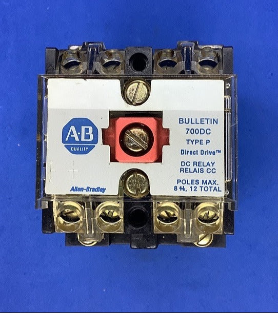 Allen Bradley 700DC-P400Z24 SER D RELAY NEMA 600VDC 5A