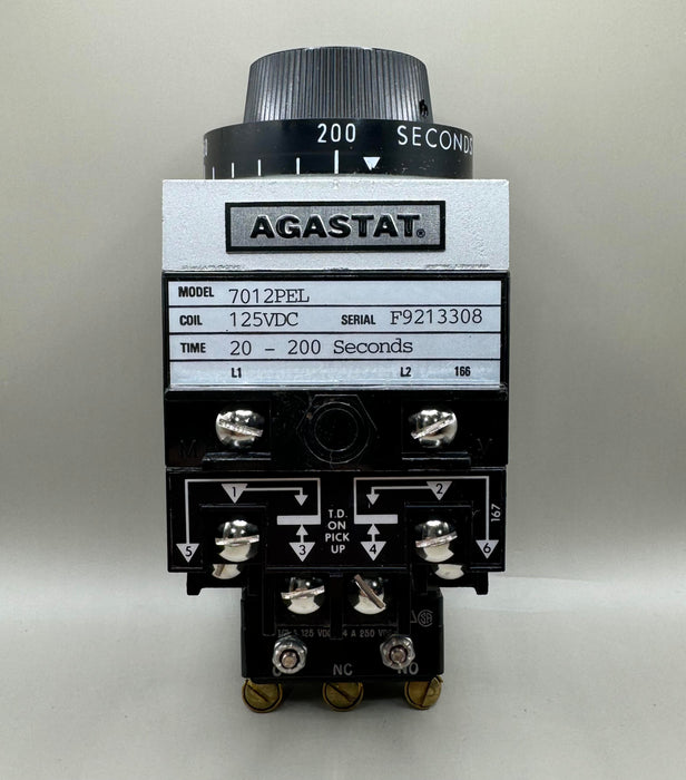 Agastat 7012PEL Time Delay Relay 7012PEL