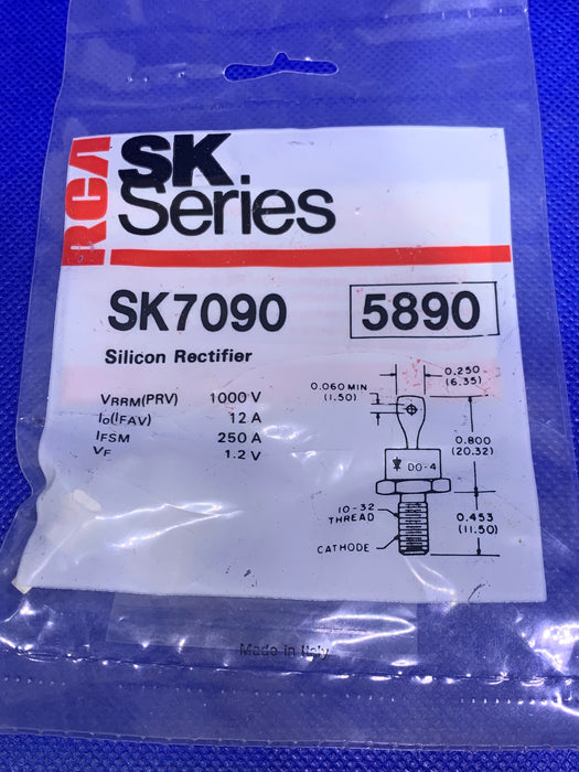 RCA SK7090 (NTE5890) RECTIFIER SILICON 1000V 12AMP