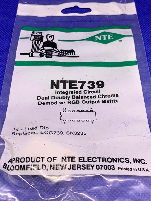 NTE Electronics NTE739 Integrated Circuit