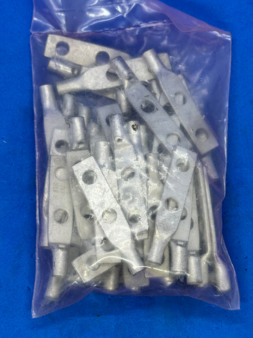 1/2# bag of OEM WP91412-L73 Cu, 2-Hole Lugs #10 Stud, 5/8" Spacing, 14-10 AWG - EcoTech Solutions Inc.