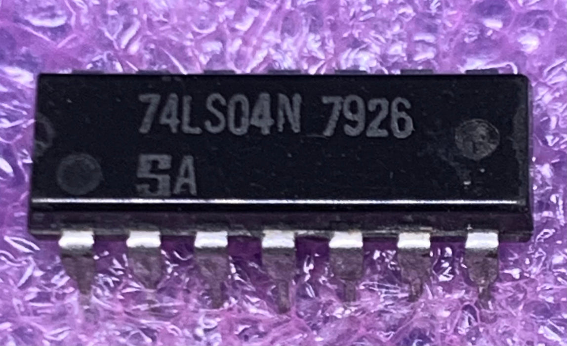 1pc 74LS04N Semiconductor, IC Chip 14 DIP