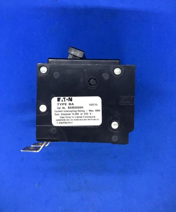 EATON CUTLER HAMMER BAB3030H E-7819 3 POLE 30A 240V CIRCUIT BREAKER