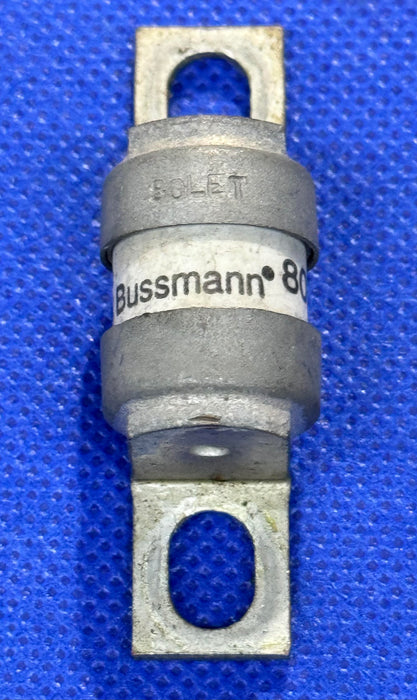 Bussmann by Eaton 80LET Fuse, Fast Acting HRC, 80A 240 VAC, Bolt, LET Series