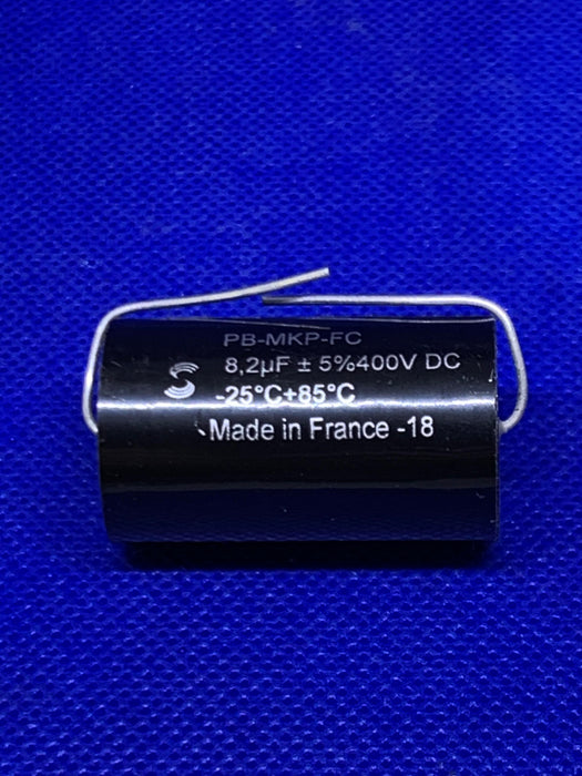 PB-MKP-FC 400V8.2UF Metalized Polypropylene Fast Capacitor Axial 8.2uF 400V