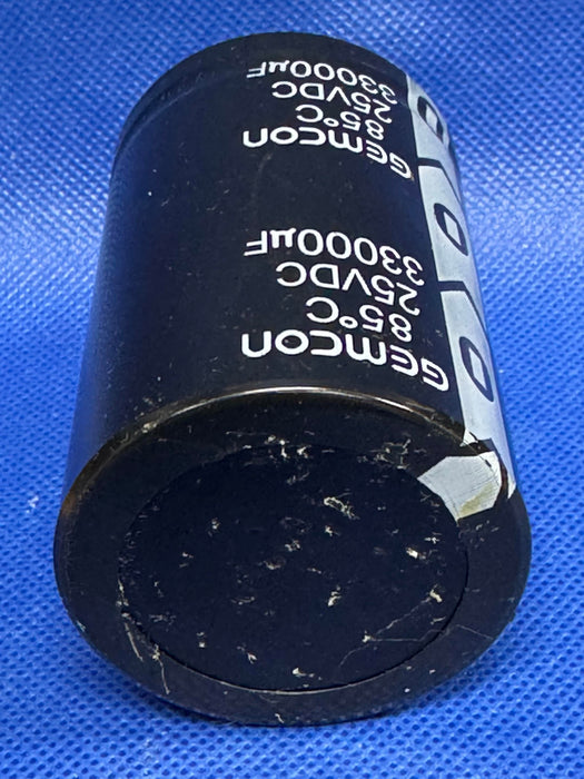 GEMCON Electrolytic Capacitor 85 degree C 25VDC 33000uF