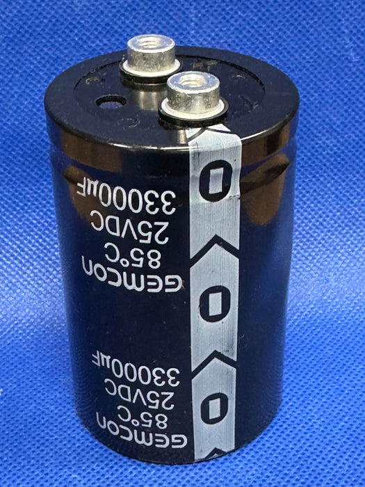 GEMCON Electrolytic Capacitor 85 degree C 25VDC 33000uF
