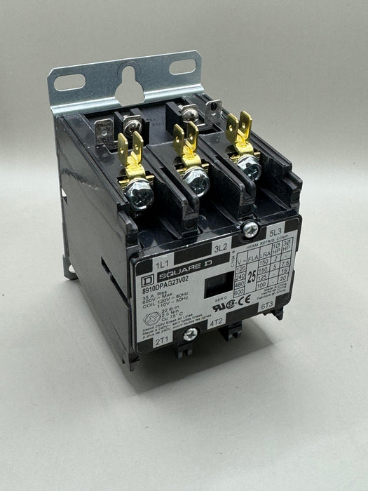 SQUARE D 8910DPAG23V02 CONTACTOR 35 AMP 600 V