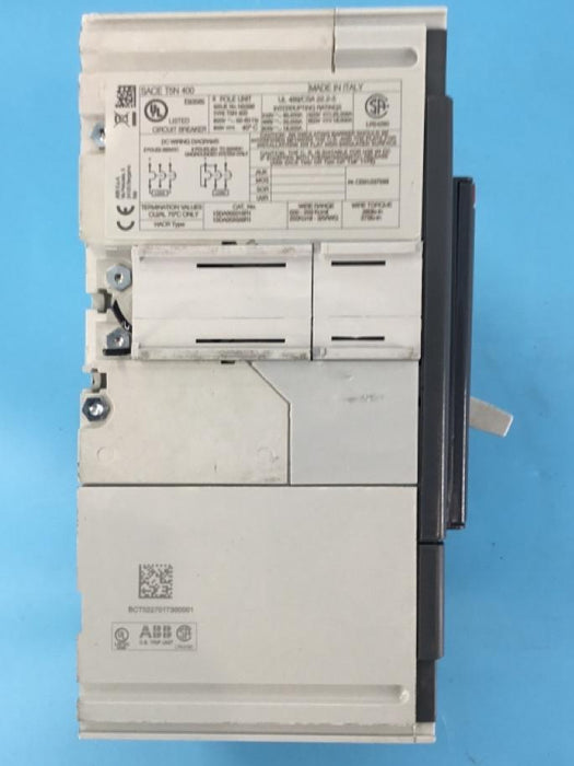 ABB Sace T5N400TW 3 Pole circuit breaker 300 Amps