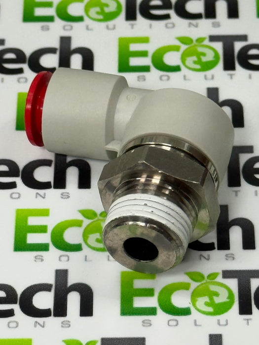 Nylon Push to Connect Fitting - 90 Dg Ma, 3/8" Tube Size,