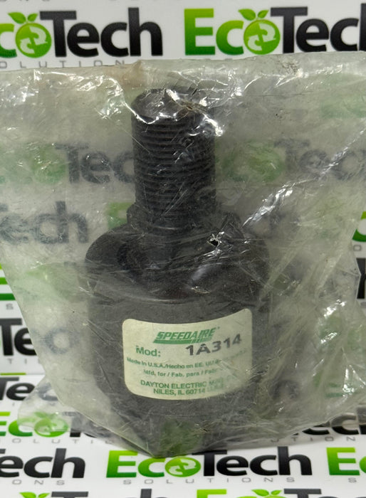 SPEEDAIRE 1A314 PNEUMATIC COUPLER 3/4-16" THREAD 3-7/16" LENGTH 3-7/16" DIA.
