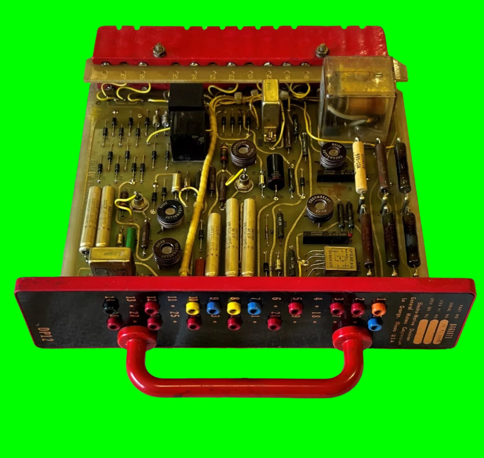 Emd Module Card EMD / GM / Electromotive #8461871 DP12 / DP-12 Module