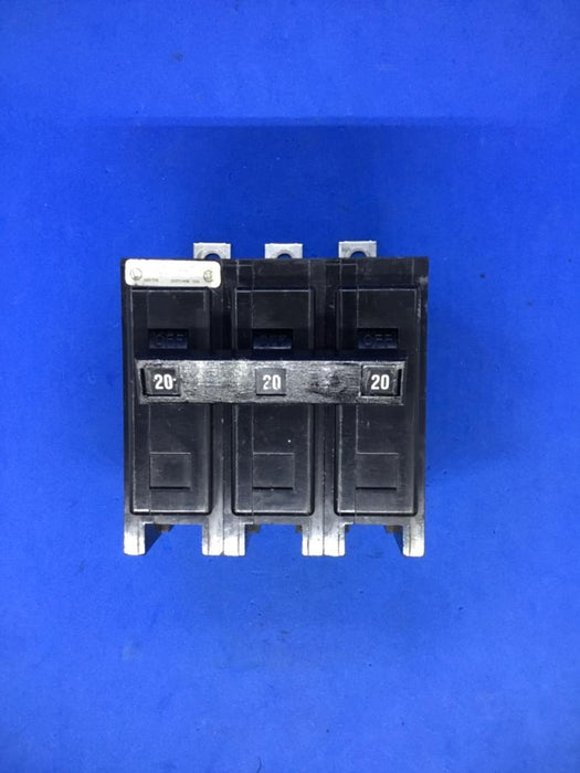 EATON CUTLER HAMMER E-7819 3 POLE 20A 240V CIRCUIT BREAKER