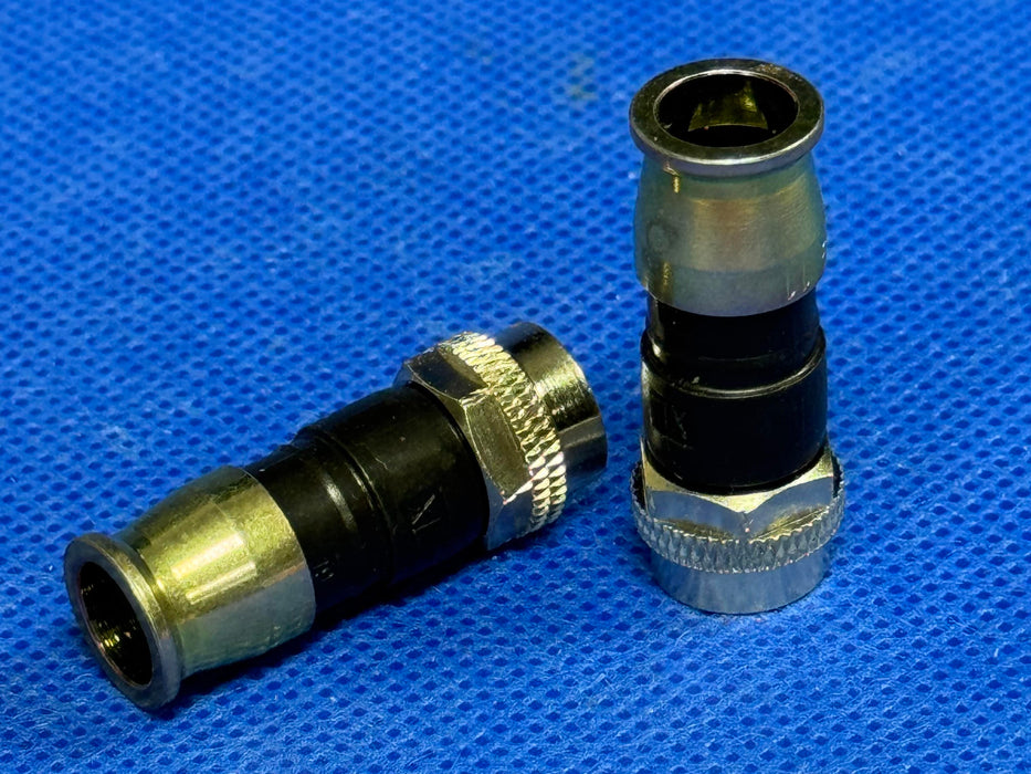 25pc PPC EX59XL universal compression connector, extended body, series 59 cable