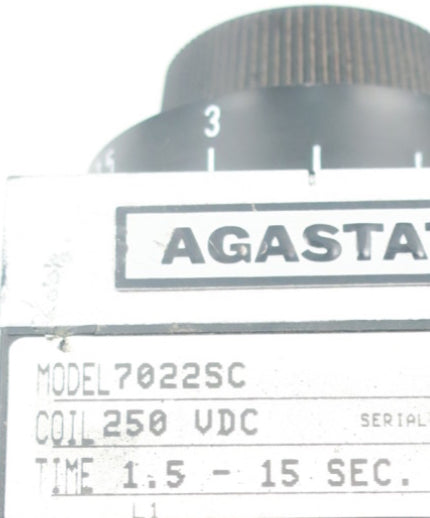 Agastat 7022SC Timer TE 7022SC