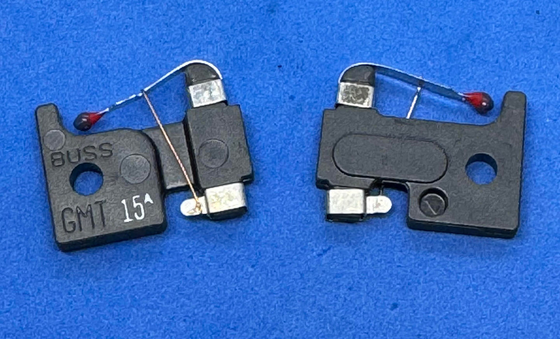 2PK EATON BUSSMANN GMT-15A BUSS INDICATING FUSE