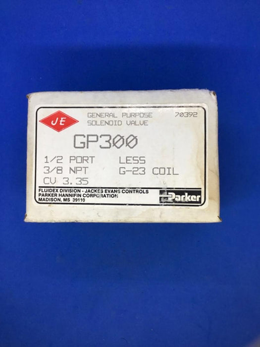 PARKER 70392 GP300 TWO WAY 1/2 PORT 3/8 NPT GENERAL PURPOSE SOLENOID VALVE