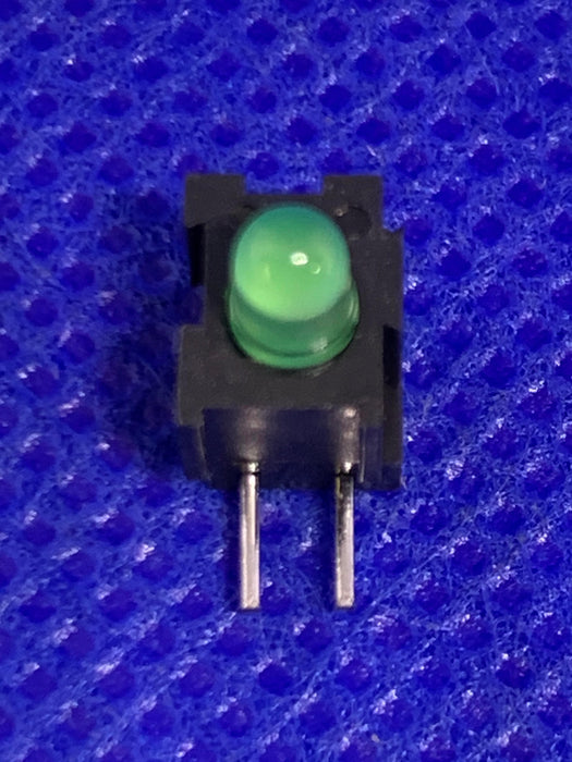 10pack Like H100CGD LED Circuit Board Indicator Single Green 3mm, 2.2V