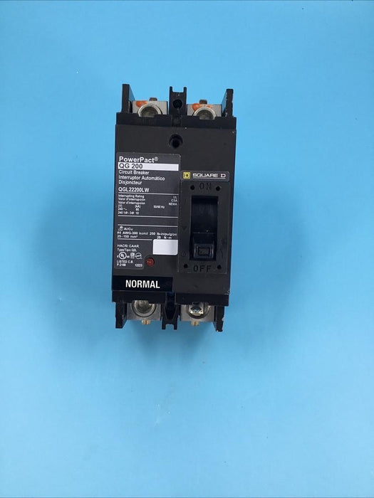 SQUARE D QGL 200 AMP QGL22200LW CIRCUIT BREAKER