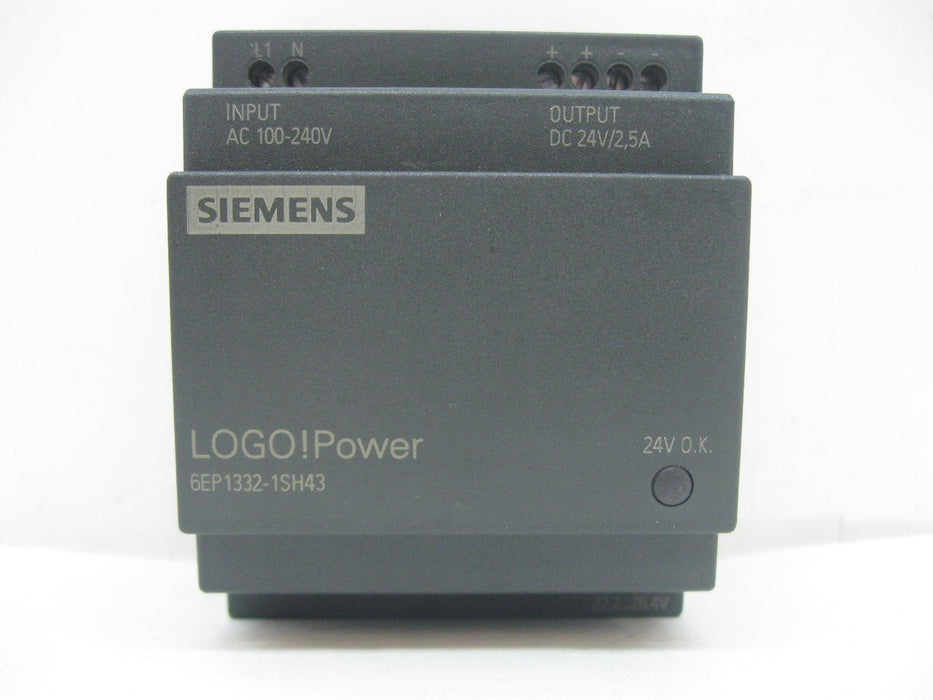 Siemens 6EP1332-1SH43 LOGOPOWER Power Supply 6EP13321SH43