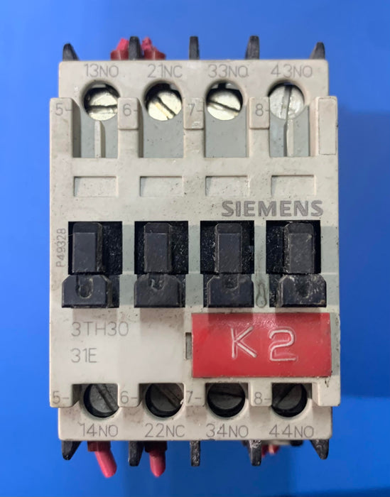 Siemens 3TH3031-0A 3S+1Ö/3NO+1NC auxiliary contactor