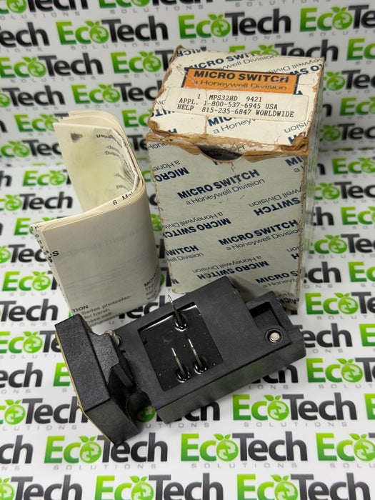 HONEYWELL MPS32HD PHOTOELECTRIC BASE MODULE MP SERIES PLUG-IN 10-30 VDC PNP 3-WIRE