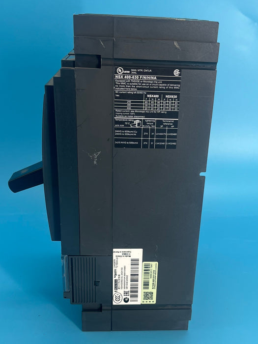 Schneider Electric LV432413 Compact circuit breaker NSX400F 400 Amp 3 Poles