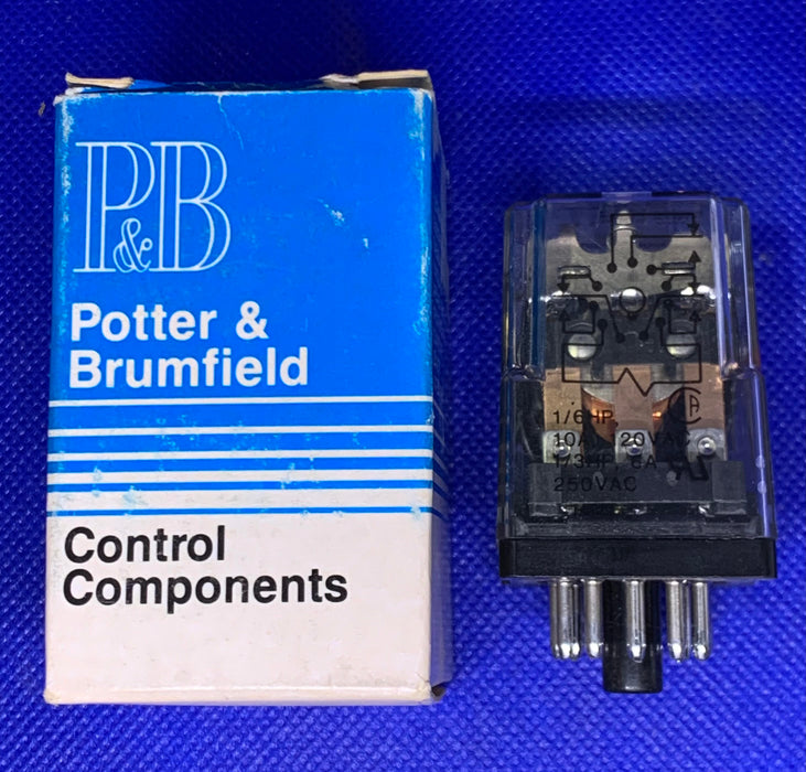 Potter & Brumfield OR SIEMENS KRPA-14AG-120 Relay KRPA-14AG-120V 1/3HP 120VAC