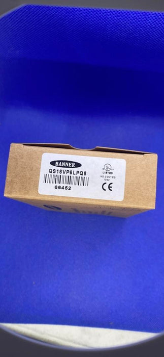 Banner QS18VP6LPQ8 Photoelectric Sensor 66452