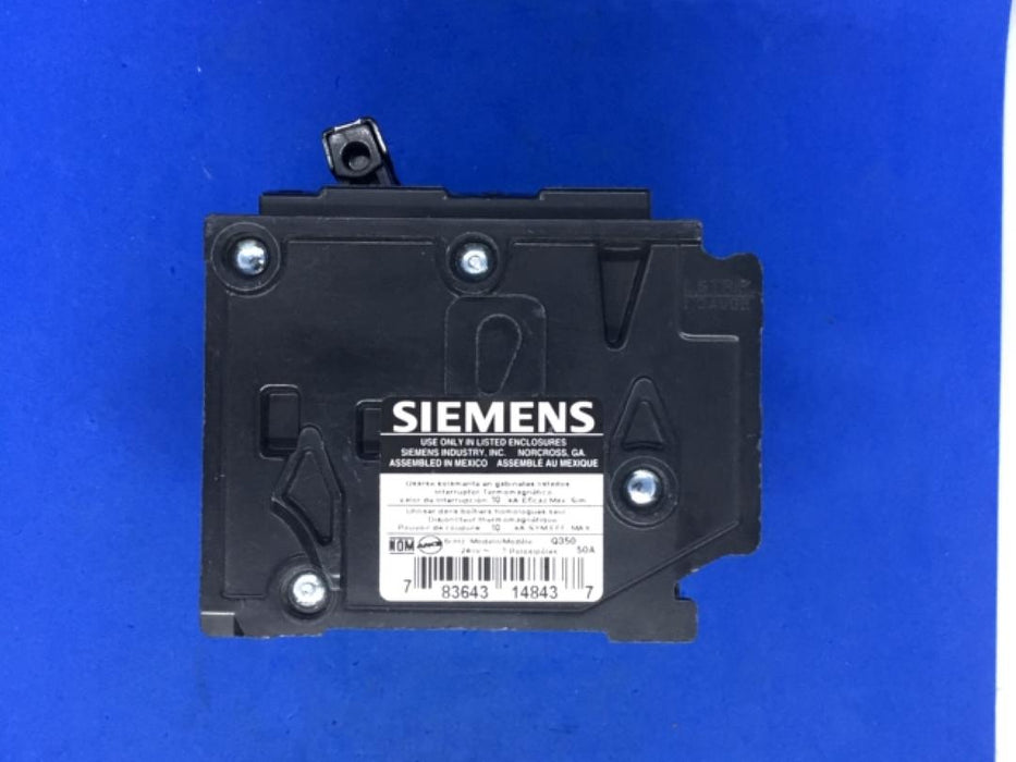 SIEMENS Q350 3 POLE 50AMP CIRCUIT BREAKER