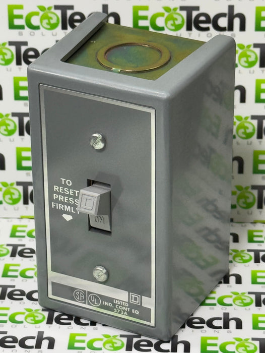 SQUARE D 2510FG2 TOGGLE MANUAL STARTER OPERATOR NEMA TYPE1 ENCLOSURE