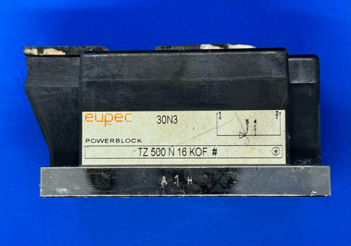 eupec TZ 500 N 16 KOF Power Block (USED SOLD AS IS) - EcoTech Solutions Inc.