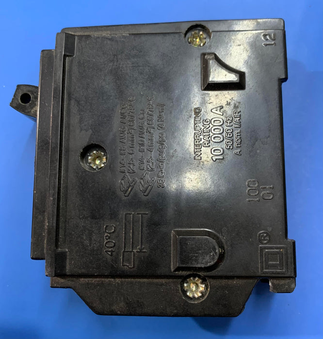 SQUARE D HOM115 CIRCUIT BREAKER 1POLE 15AMP 120/240VAC