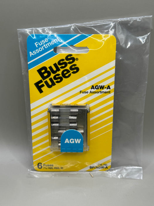 Cooper Bussmann PB/AGW-A 6pk AGW-A Fuse Assortment