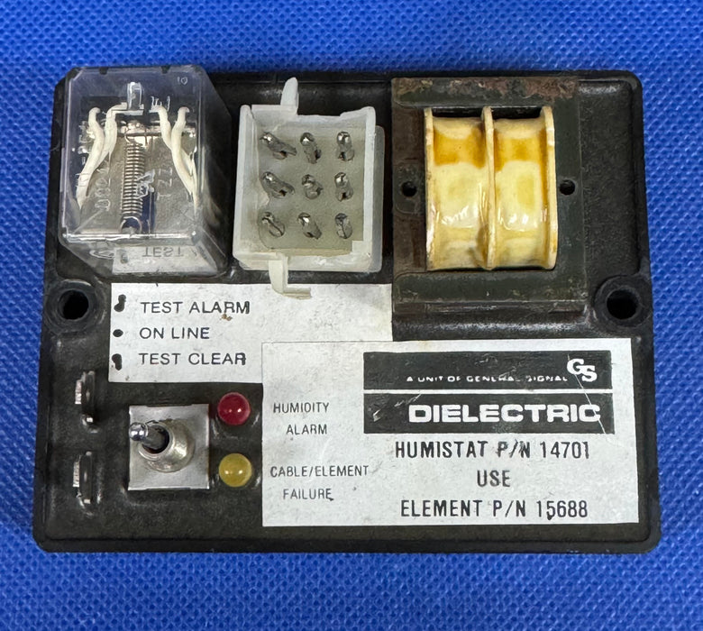 DIELECTRIC 14701 Humistat Humidity Alarm use w/ 15688 Sensing Element (Blue)