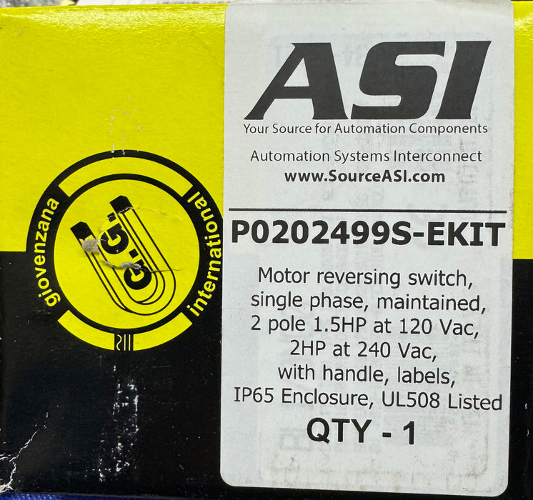 P0202499S-EKIT ASI-Automation Systems Interconnect Manual Motor Controllers