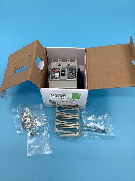 FUJI Auto Breaker BW125JAGU-3P125 Thermal Magnetic 3Pole 125A 690VAC/250VDC