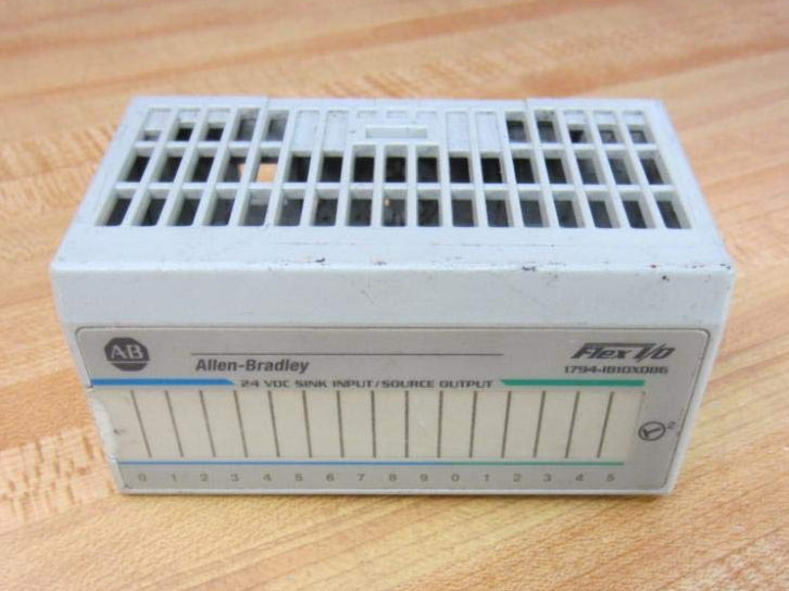 Allen-Bradley 1794-IB10XOB6 SERIE A ENTRADA DE DISIPADOR/SALIDA DE FUENTE DE 24 VCC 1794-IB10XOB6- Serie A