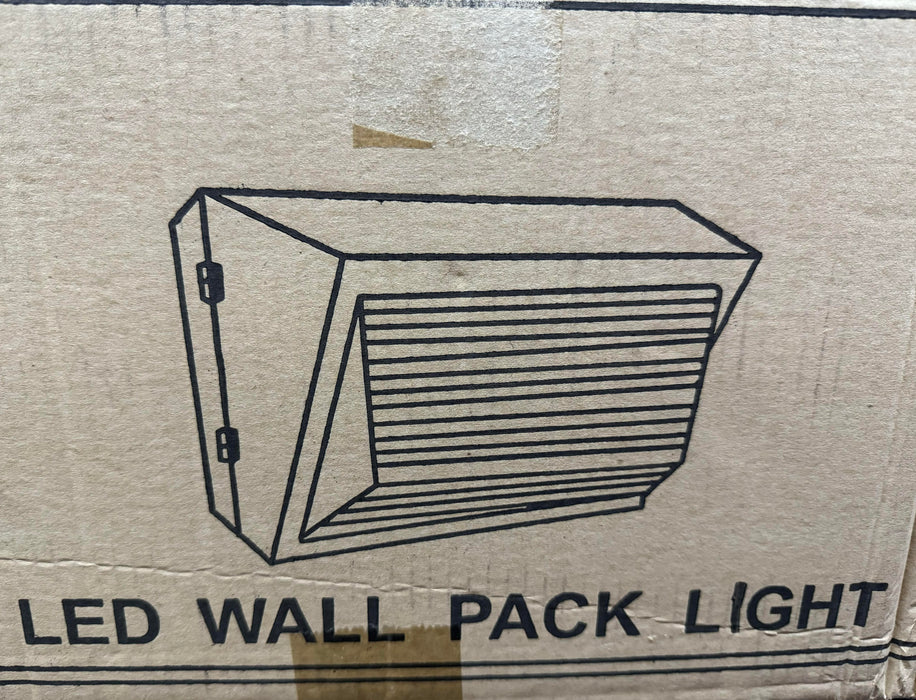 WYZM LED Wall Pack Light 125W 5700K daylight white 100-277V AC 40x30x24 CM